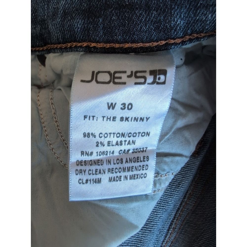 Joe's Jeans Vintage Reserve 1971 "The Skinny" in Gerri Wash Distressed size 30 - Picture 10 of 16